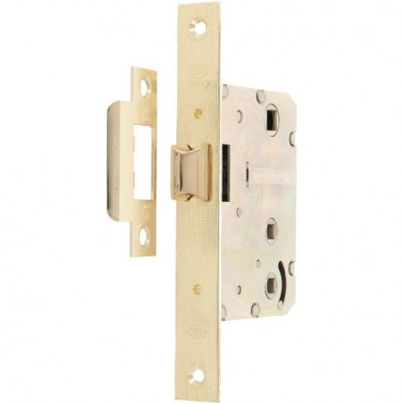 AMIG 10483  
 Pestillo 5100  
 50/47-70 mm  
 Acero  
 Latonado barnizado