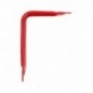 AMIG 10493  
 Palomilla 14  
 250 x 175 mm  
 Acero  
 Rojo