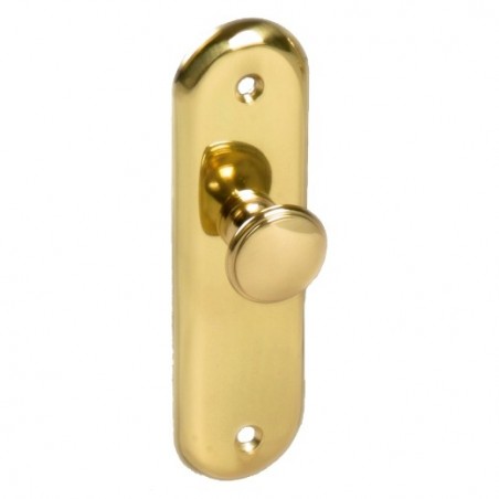 AMIG 10510  
 Escudo tirador 24  
 125 x 34 mm  
 Latón  
 Pulido