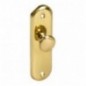 AMIG 10510  
 Escudo tirador 24  
 125 x 34 mm  
 Latón  
 Pulido