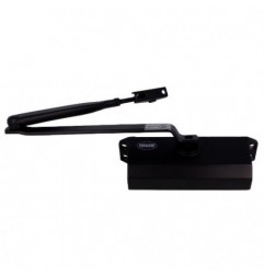 AMIG 10511  
 Cierrapuertas 777  
 Fuerza 2/3/4  
 Aluminio  
 Negro