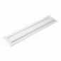AMIG 10558  
 Bocacartas 2  
 342 x 73 mm  
 Acero  
 Blanco