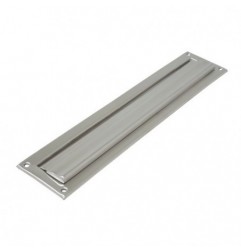 AMIG 10559  
 Bocacartas 2  
 342 x 73 mm  
 Acero inoxidable  
 Inoxidable