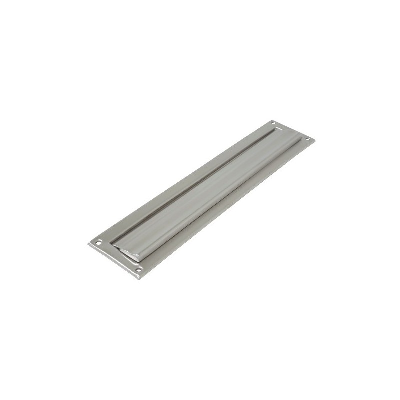 AMIG 10559  
 Bocacartas 2  
 342 x 73 mm  
 Acero inoxidable  
 Inoxidable