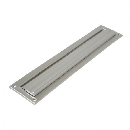 AMIG 10559  
 Bocacartas 2  
 342 x 73 mm  
 Acero inoxidable  
 Inoxidable