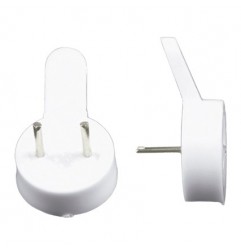 AMIG 10573  
 Colgador 200  
 22 mm  
 Plástico  
 Blanco