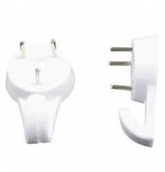 AMIG 10574  
 Colgador 200  
 30 mm  
 Plástico  
 Blanco
