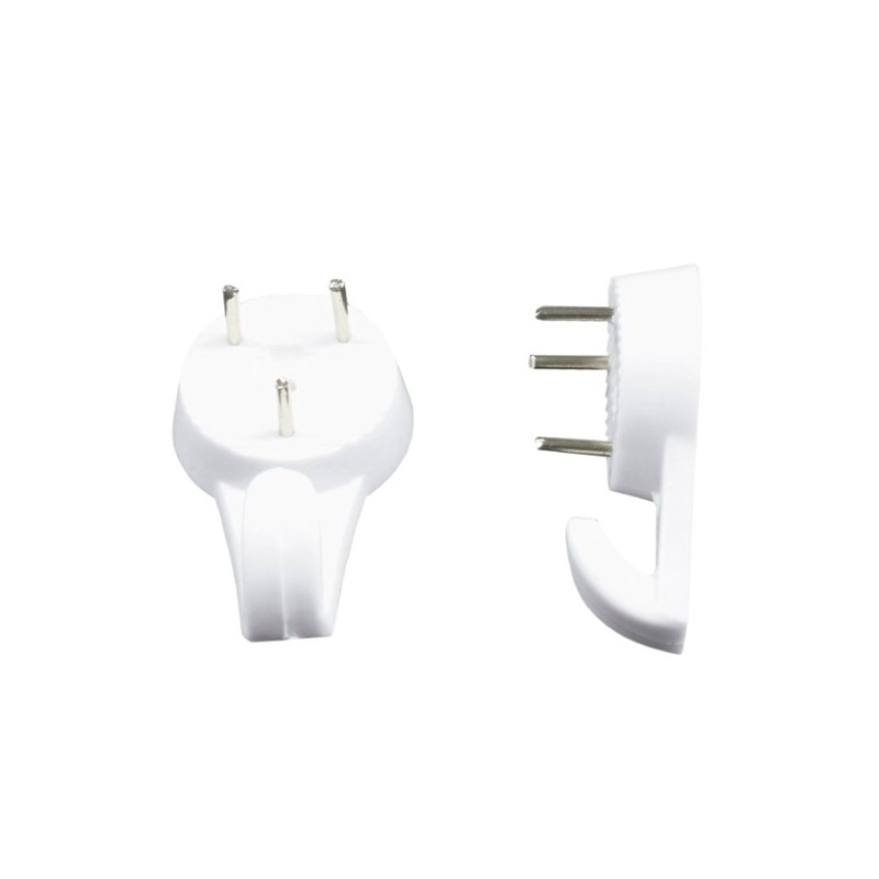 AMIG 10574  
 Colgador 200  
 30 mm  
 Plástico  
 Blanco