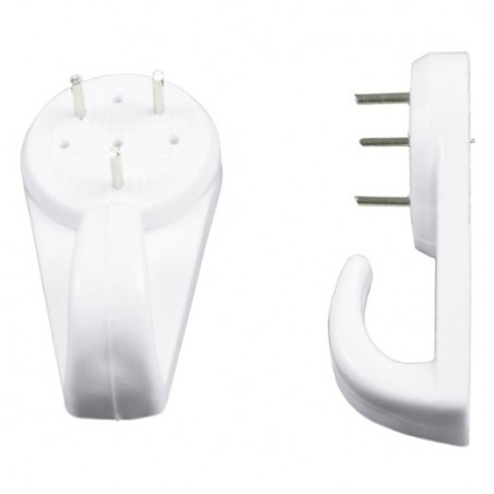 AMIG 10575  
 Colgador 200  
 40 mm  
 Plástico  
 Blanco