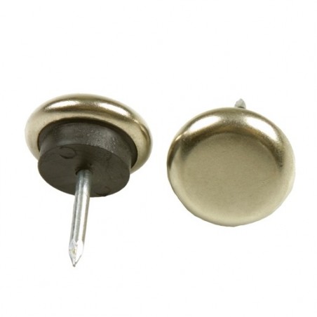 AMIG 10576  
 Protector de patas 60  
 Ø22 mm  
 Zamak  
 Niquelado