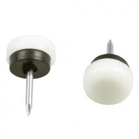 AMIG 10586  
 Protector de patas 70  
 Ø22 mm  
 Polipropileno  
 Blanco