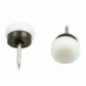 AMIG 10586  
 Protector de patas 70  
 Ø22 mm  
 Polipropileno  
 Blanco
