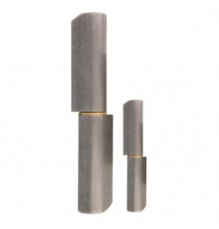 AMIG 10622  
 Pernio 7  
 Ø10 x 60 x 12 mm  
 Acero  
 Pulido