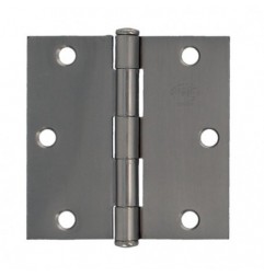 AMIG 10628  
 Bisagra 1010  
 3'' x 3'' (76 x 76 x 1,6 mm)  
 Acero  
 Cromado mate