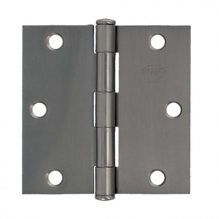 AMIG 10628  
 Bisagra 1010  
 3'' x 3'' (76 x 76 x 1,6 mm)  
 Acero  
 Cromado mate