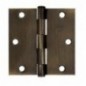 AMIG 10632  
 Bisagra 1010  
 3,5'' x 3,5'' (89 x 89 x 1,8 mm)  
 Acero  
 Cuero