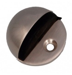 AMIG 10643  
 Tope puerta 100  
 Ø45 mm  
 Zamak  
 Níquel cepillado