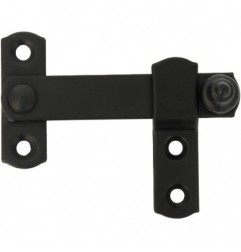 AMIG 10649  
 Aldabilla 1  
 80 x 46 mm  
 Acero  
 Negro