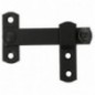 AMIG 10649  
 Aldabilla 1  
 80 x 46 mm  
 Acero  
 Negro