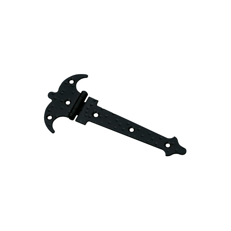 AMIG 10668  
 Bisagra 551  
 120 mm  
 Acero  
 Negro