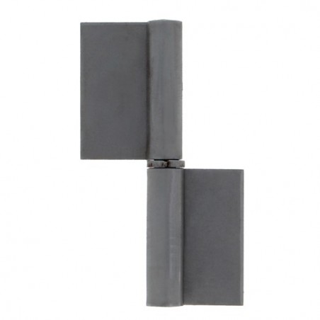 AMIG 10752  
 Pernio de soldar 1  
 80 x 50 x 1,8 mm  
 Acero  
 Pulido - Derecha