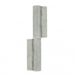 AMIG 10754  
 Pernio de soldar 2  
 80 x 22 x 1,8 mm  
 Acero  
 Pulido - Derecha