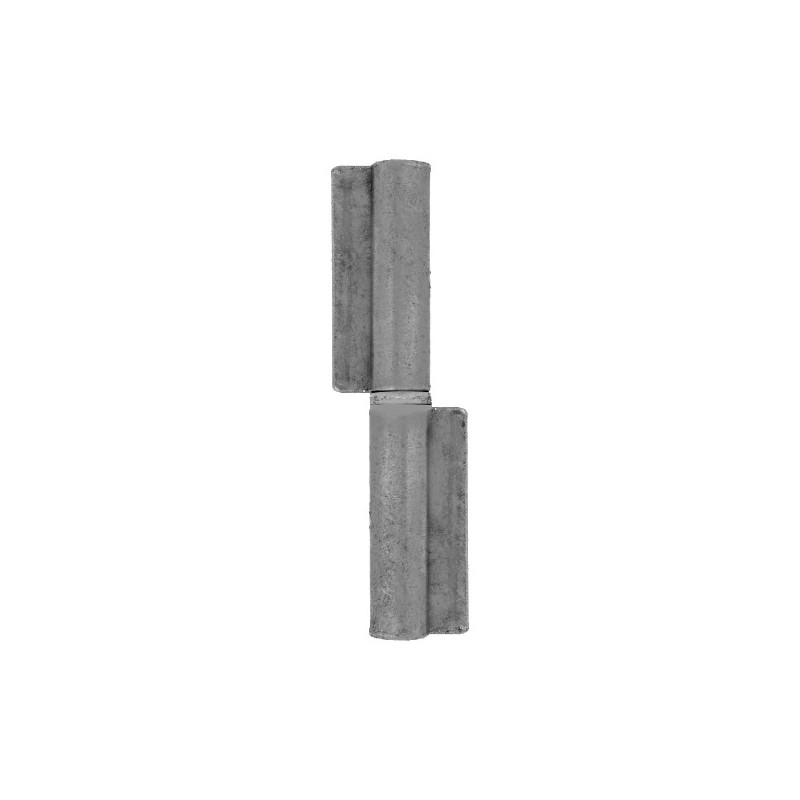 AMIG 10755  
 Pernio de soldar 2  
 80 x 22 x 1,8 mm  
 Acero  
 Pulido - Izquierda