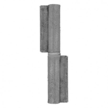 AMIG 10755  
 Pernio de soldar 2  
 80 x 22 x 1,8 mm  
 Acero  
 Pulido - Izquierda