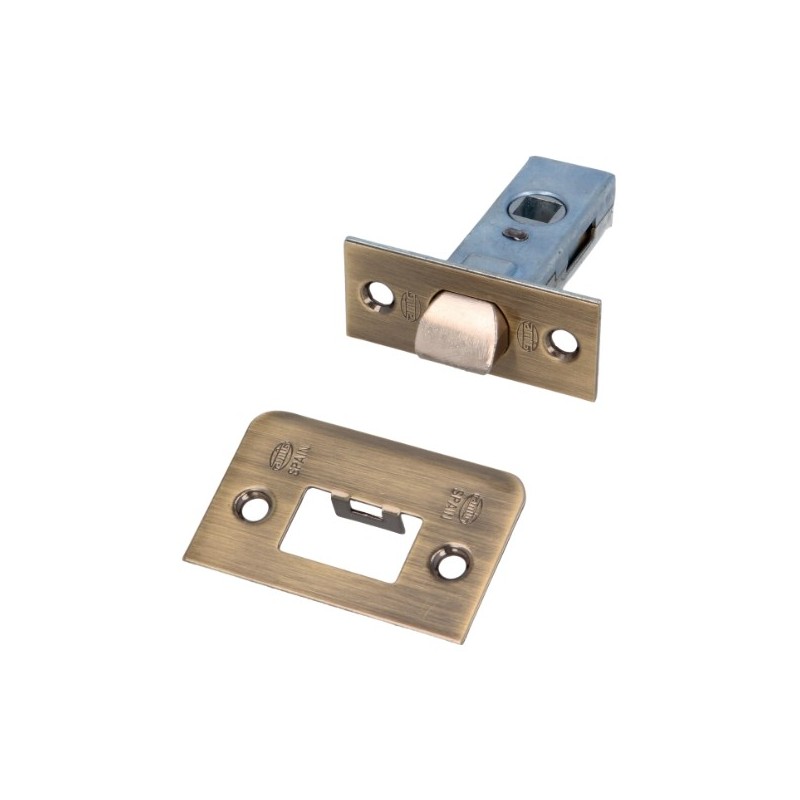 AMIG 10781  
 Picaporte 6  
 35 mm  
 Acero  
 Cuero