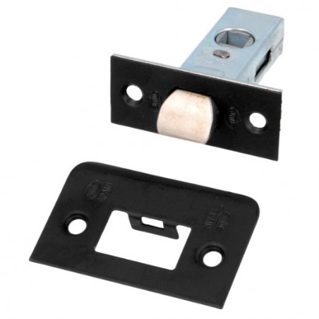 AMIG 10782  
 Picaporte 6  
 35 mm  
 Acero  
 Negro