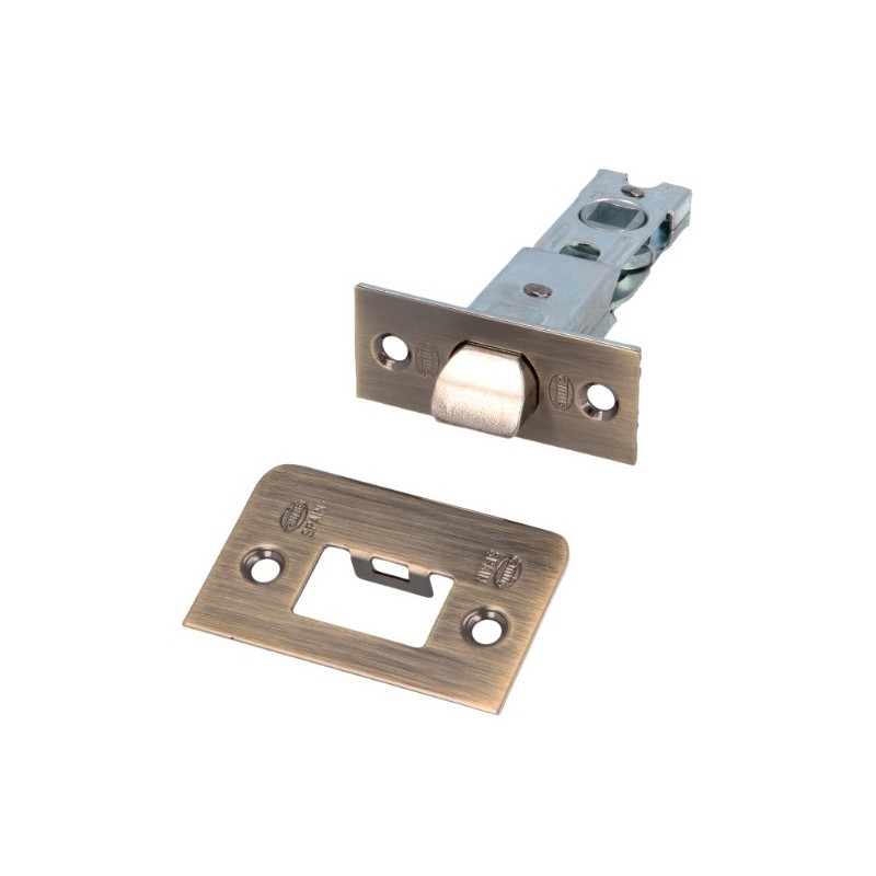 AMIG 10790  
 Picaporte 7  
 70 mm  
 Acero  
 Cuero