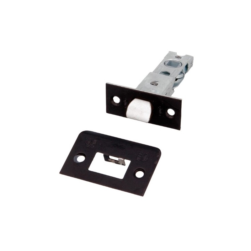 AMIG 10791  
 Picaporte 7  
 70 mm  
 Acero  
 Negro