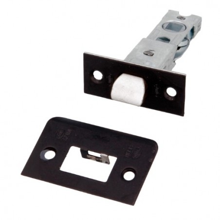 AMIG 10791  
 Picaporte 7  
 70 mm  
 Acero  
 Negro