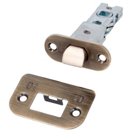 AMIG 10796  
 Picaporte 9  
 60 mm  
 Acero  
 Cuero