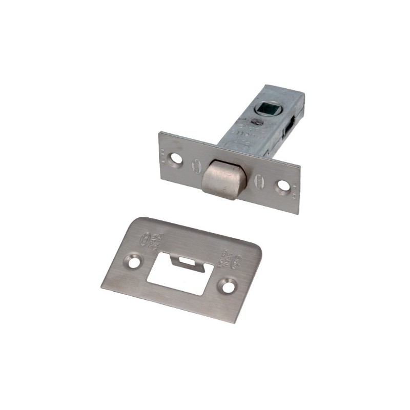 AMIG 10810  
 Picaporte 12  
 70 mm  
 Acero inoxidable 18/8  
 Mate