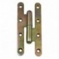 AMIG 10825  
 Pernio 505  
 140 x 55 x 3 mm  
 Acero  
 Bicromatado - Izquierda