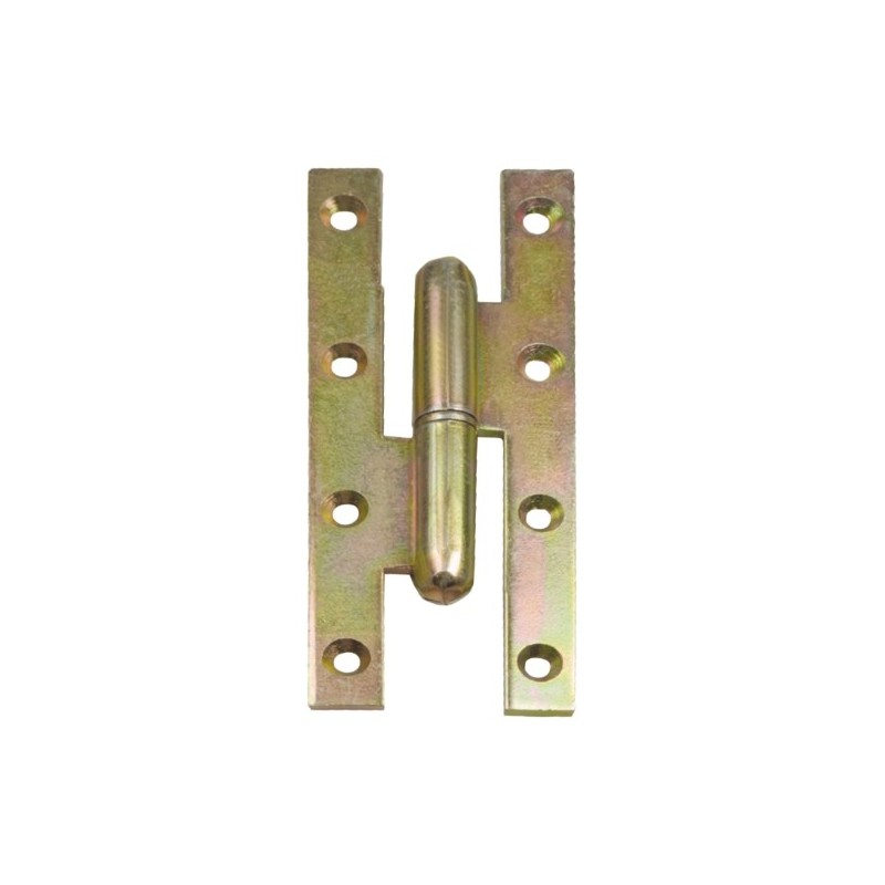 AMIG 10831  
 Pernio 503  
 140 x 55 x 3 mm  
 Acero  
 Bicromatado - Izquierda