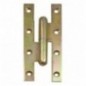 AMIG 10832  
 Pernio 503  
 160 x 60 x 3,5 mm  
 Acero  
 Bicromatado - Derecha