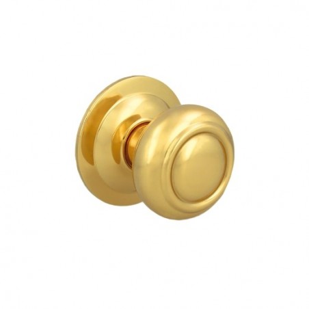 AMIG 10856  
 Pomo puerta de entrada 53  
 Ø70 mm  
 Latón  
 Pulido