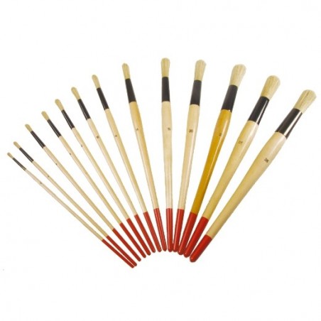 AMIG 10963  
 Pincel redondo 4220  
 nº 22  
 Mango madera