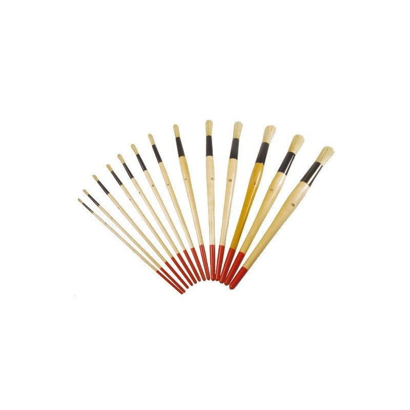 AMIG 10964  
 Pincel redondo 4220  
 nº 24  
 Mango madera