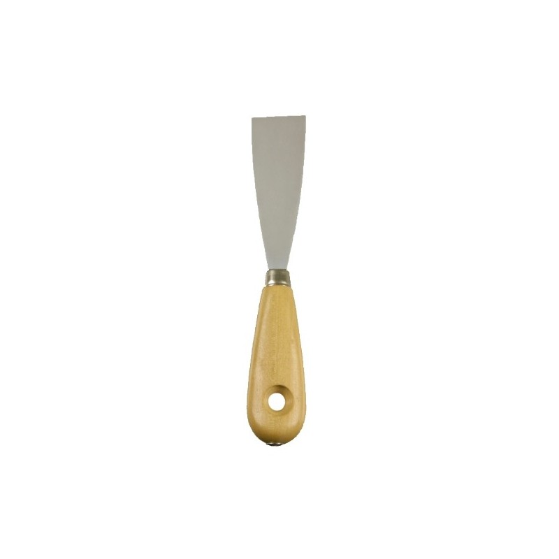 AMIG 10966  
 Espátula 4610  
 40 mm  
 Acero  
 Mango madera