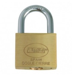 AMIG 1099   Candado 2   70 mm   Latón   Mate