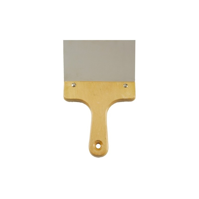 AMIG 10991  
 Espátula emplastecer inox 4640  
 200 mm  
 Acero inoxidable  
 Mango madera