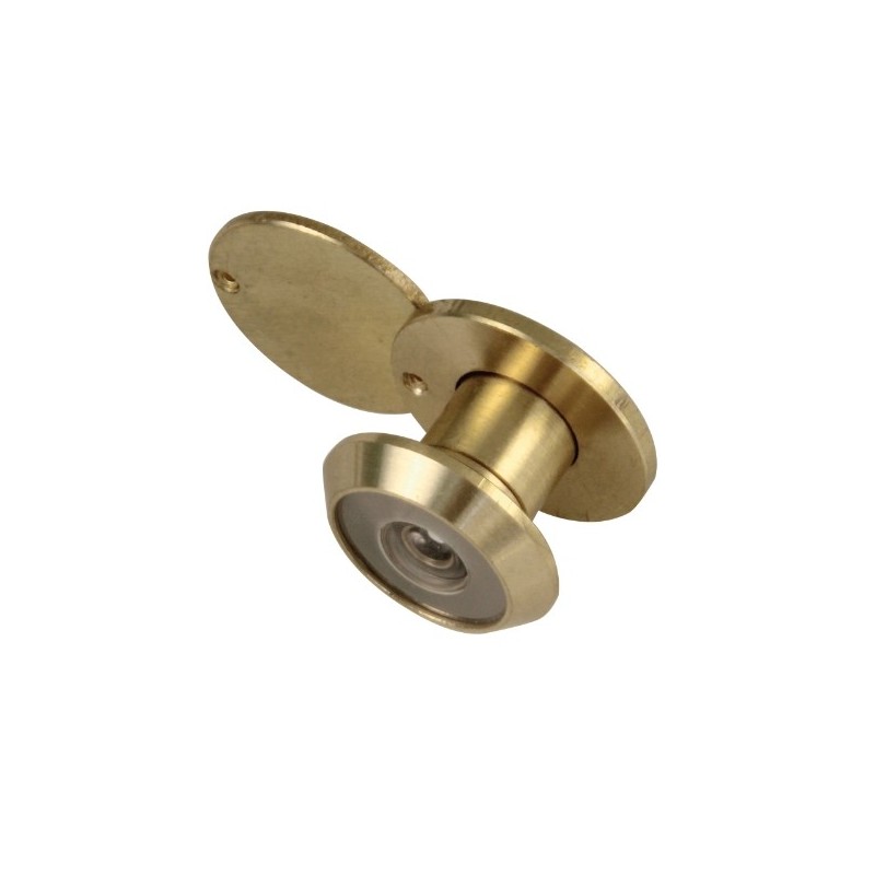 AMIG 1103  
 Mirilla para puerta 4  
 Ø14 15-25 mm  
 Latón  
 Pulido