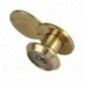 AMIG 1103  
 Mirilla para puerta 4  
 Ø14 15-25 mm  
 Latón  
 Pulido