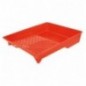 AMIG 11055  
 Cubeta plana 4520  
 220 x 310 mm  
 Polipropileno  
 Rojo