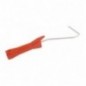 AMIG 11062  
 Varilla minirodillo 4401  
 100 mm corto  
 Acero  
 Mango rojo