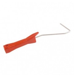 AMIG 11073  
 Varilla minirodillo 4401  
 150 mm  
 Acero  
 Mango rojo