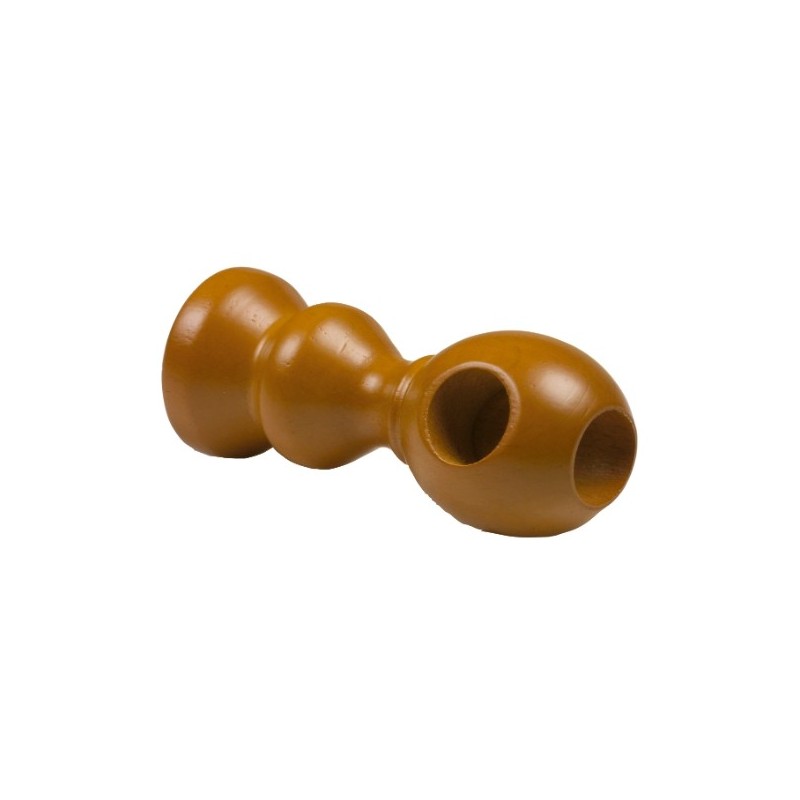 AMIG 11076  
 Soporte frente para esquina 201  
 Ø20 mm x 110 mm  
 Madera  
 Nogal
